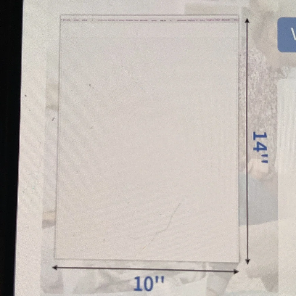 Clear Cellophane bags New - Picture 2 of 2